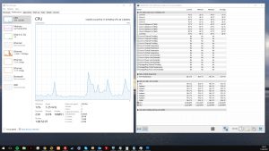 xps visser applying voltage